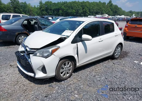 2015 Toyota Yaris Le from USA, damaged, VIN VNKKTUD31FA026600